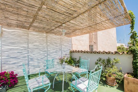 Bonito apartamento con terraza soleada en Son Espanyolet