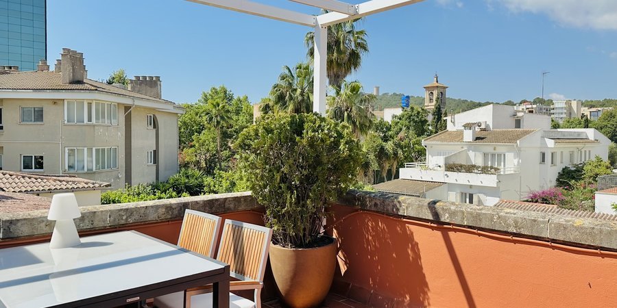 Ático encantador con excelentes vistas en Son Armadams