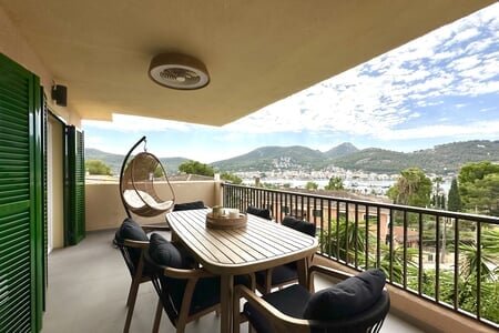 Helt ny lägenhet med gemensam pool i Puerto de Andratx.