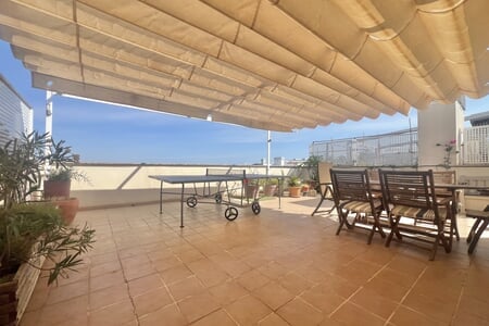 Schönes Apartment mit großer Dachterrasse in Es Secar de la Real Palma