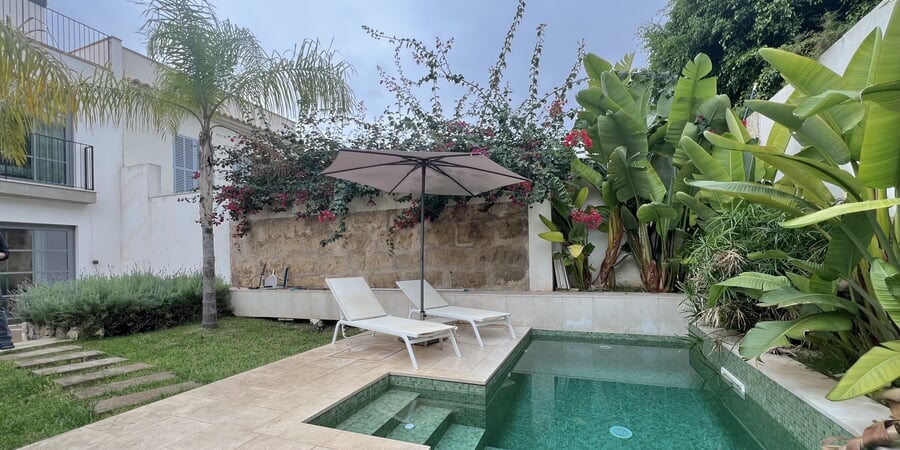 Casa adosada nueva con piscina en Son Espanyolet