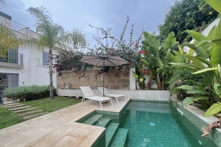 
		
							
		
					Casa adosada nueva con piscina en Son Espanyolet
		
	