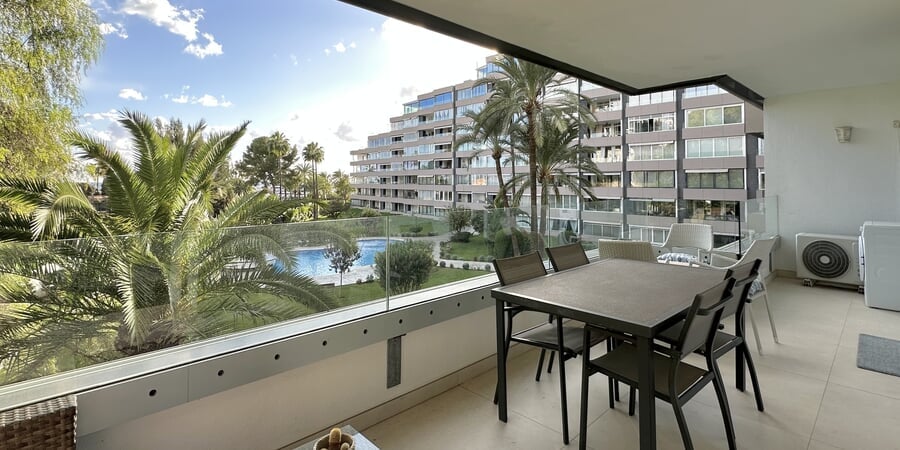 Charmante Wohnung mit Balkon in Portals Nous