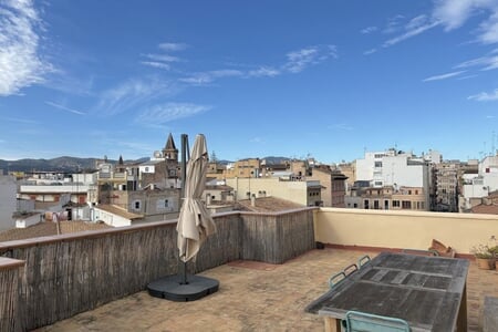 Bright penthouse apartment with terraces in the center of Palma