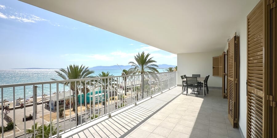 Renoviertes Apartment in Meerblick in Playa de Palma