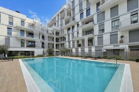 Modern lägenhet med terrass i Nou Llevant Palma