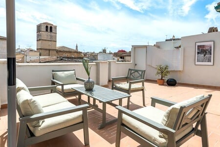 Charming apartment with large terrace in Palma Old Town